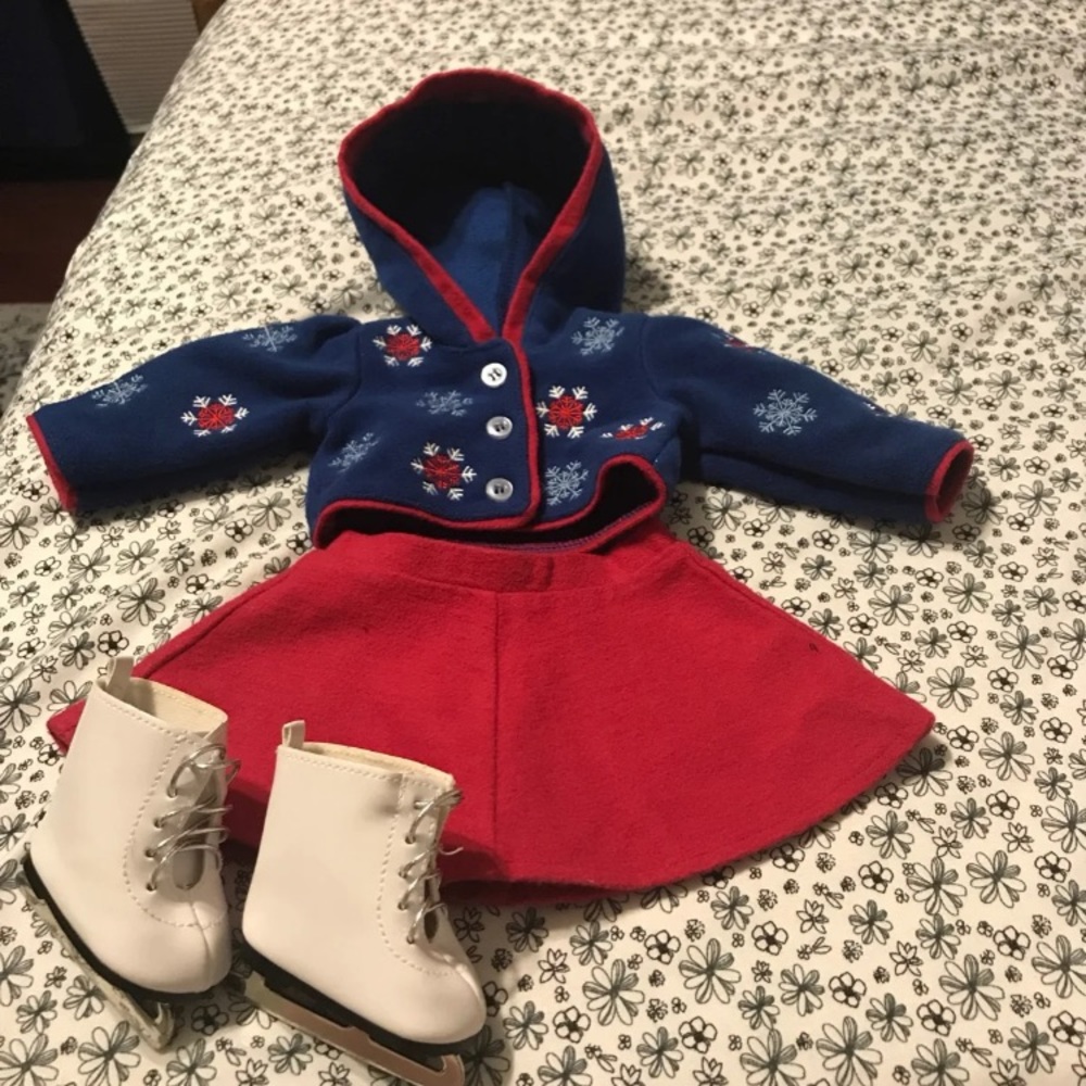 American girl Molly Skating Outfit